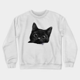 Pretty Please Cat Crewneck Sweatshirt